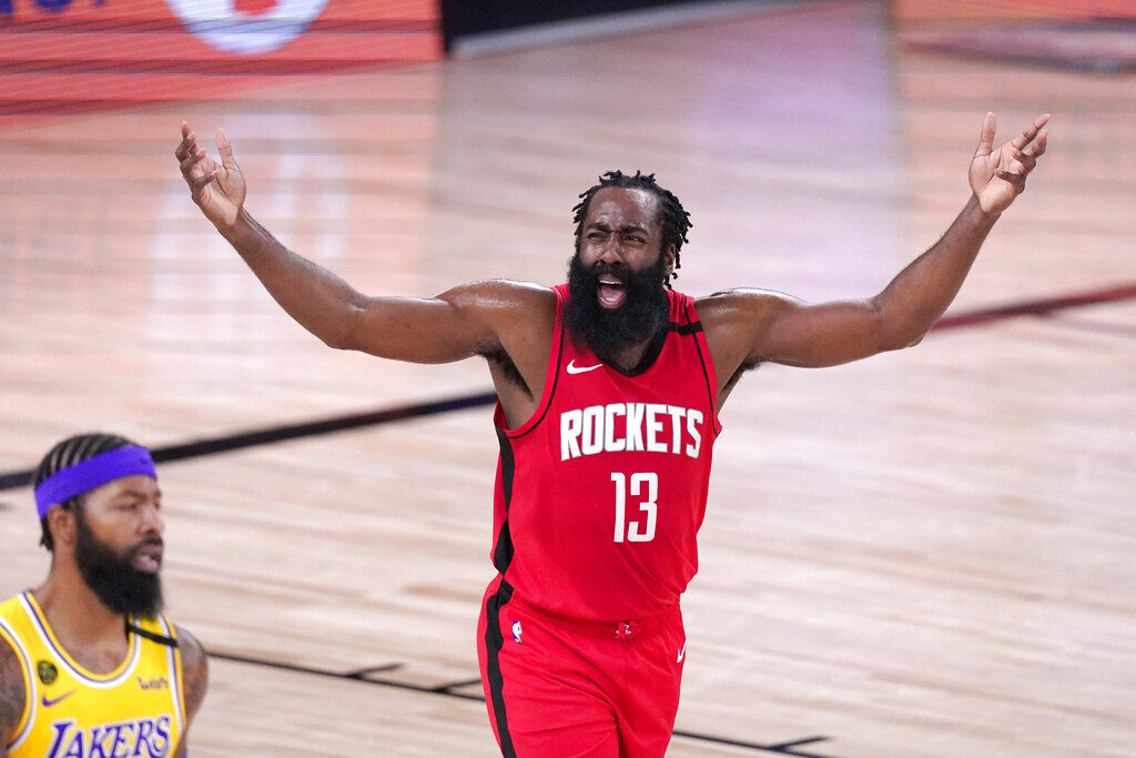APTOPIX Lakers Rockets Basketball